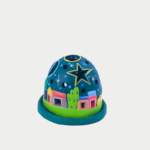 porta candela stellato