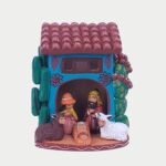 Presepe stalla messicana